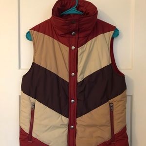 Patagonia reversible retro style vest